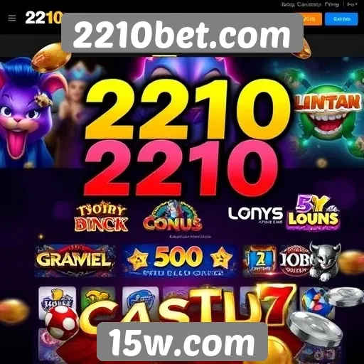 Plataforma 2210bet oferece jogos de cassino online