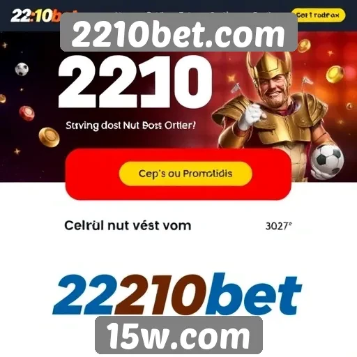 Promoções e bônus oferecidos por 2210bet.com